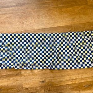 Mackenzie Childs Royal Check valance